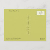 Carte postale Amish. Proverbe. Rêves. Carte postal (Dos)