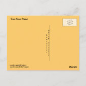 Carte Postale Amish Rainbow. Proverbe d'amis. (Dos)