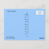 Carte Postale Amish, School House. AJOUTER VOTRE T (Dos)