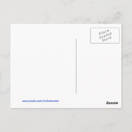 Carte Postale Amish Smile ! (Dos)