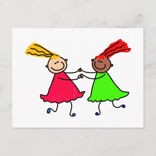 Carte Postale Amitié (Devant)