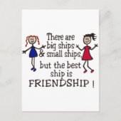 Carte Postale Amitié (Devant)