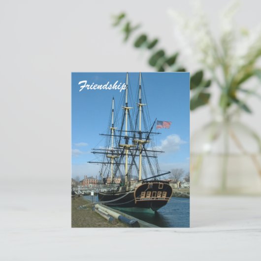 Carte Postale Amitié de Salem (Debout devant)