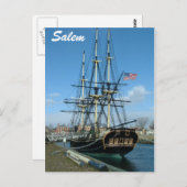 Carte Postale Amitié de Salem (Devant / Derrière)