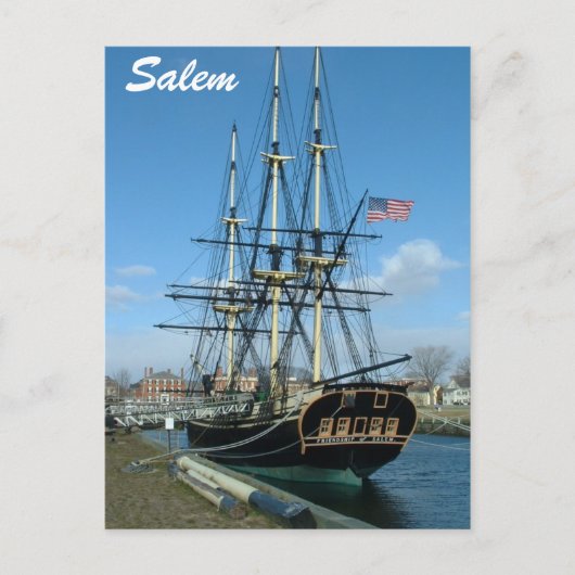 Carte Postale Amitié de Salem (Devant)
