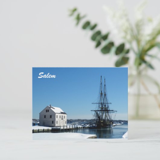 Carte Postale Amitié de Salem (Debout devant)
