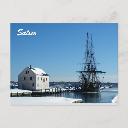 Carte Postale Amitié de Salem (Devant)