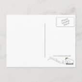 Carte Postale Amitié difficile (Dos)