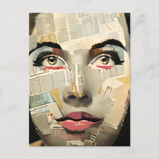 Carte Postale Amitié | Mlle Ya | Quoi de neuf (Devant)