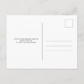 Carte Postale Amitié motivationnelle Notification sur les médias (Dos)