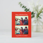 Carte Postale Amitié Partenaire dans le crime Funny Valentines j (Debout devant)