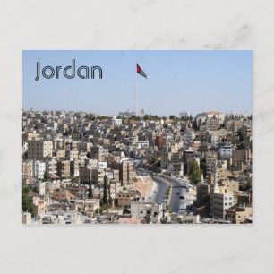 Carte Postale amman city jordan