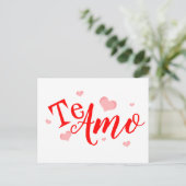 Carte postale - AMO de Te (Debout devant)