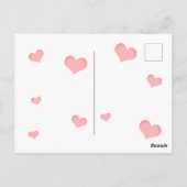 Carte postale - AMO de Te (Dos)