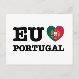 Carte Postale Amo Portugal