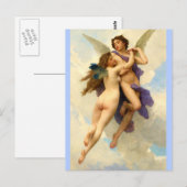 Carte Postale Amor et Psyche - Bouguereau (Devant / Derrière)