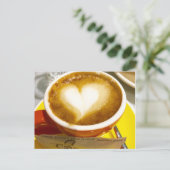 Carte Postale Amoreccino I heart Italien Café (Debout devant)
