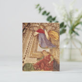 Carte Postale Amos et Angel tenant des pinces de la Passion (Debout devant)