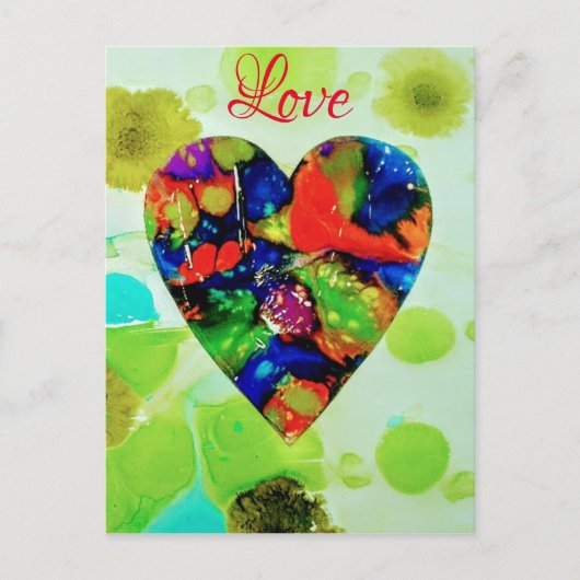 Carte Postale Amour (Devant)