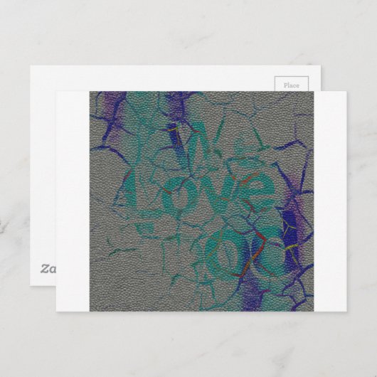 Carte Postale Amour (Devant / Derrière)