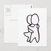 Carte Postale Amour (Devant / Derrière)