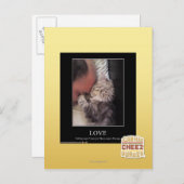 Carte Postale Amour (Devant / Derrière)