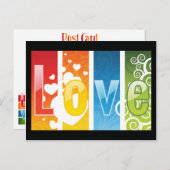Carte Postale Amour (Devant / Derrière)