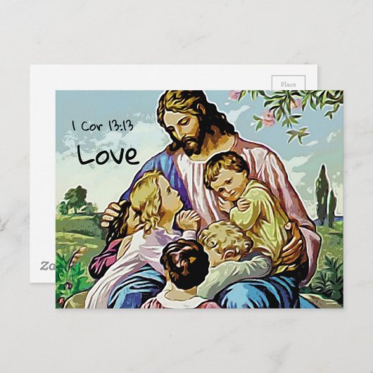 Carte Postale Amour (Devant / Derrière)