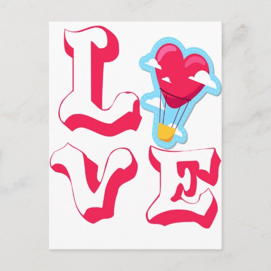 Carte Postale amour (Devant)