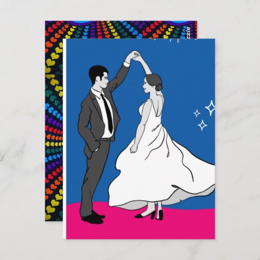 Carte Postale Amour (Devant / Derrière)