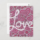 Carte Postale Amour (Devant / Derrière)