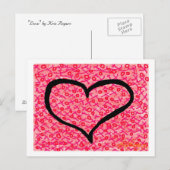 Carte postale "Amour" (Devant / Derrière)