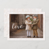 Carte Postale Amour (Devant / Derrière)