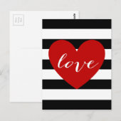 Carte Postale Amour (Devant / Derrière)