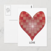 Carte Postale Amour (Devant / Derrière)