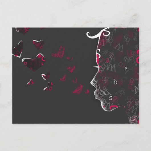 Carte Postale amour (Devant)