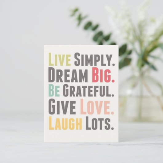 Carte Postale amour (Debout devant)