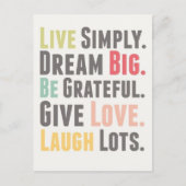 Carte Postale amour (Devant)