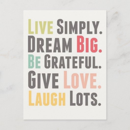 Carte Postale amour (Devant)