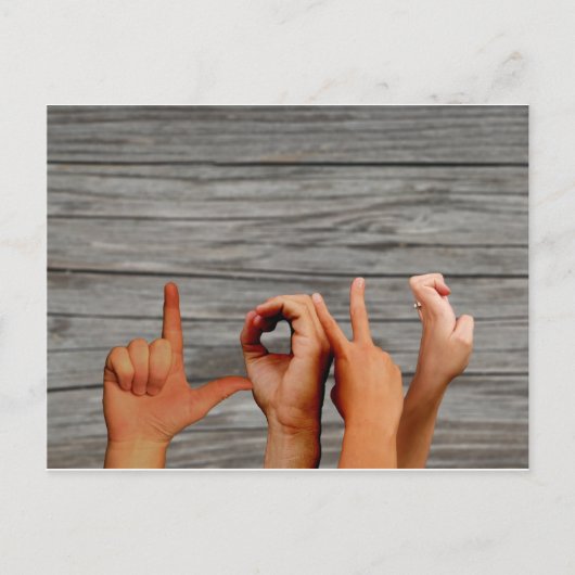 Carte Postale Amour (Devant)