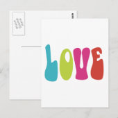 Carte Postale Amour (Devant / Derrière)