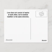 Carte Postale Amour... (Dos)