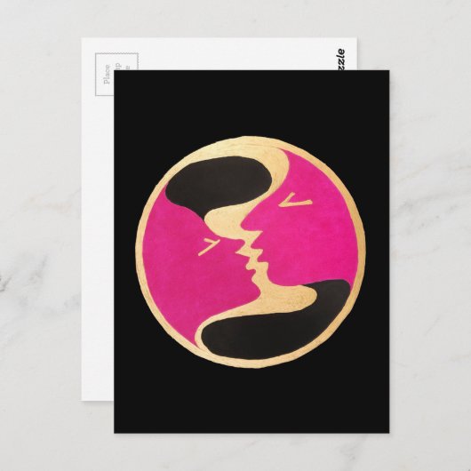 Carte Postale Amour ! (Devant / Derrière)