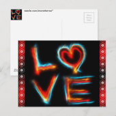 Carte Postale Amour (Devant / Derrière)