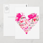 Carte Postale Amour (Devant / Derrière)