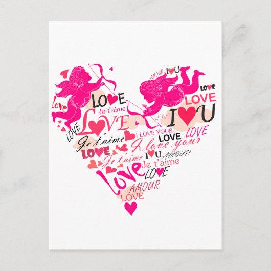 Carte Postale Amour (Devant)