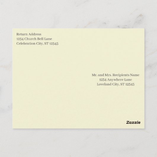 Carte Postale Amour 1 Corinthiens 13 Coeurs (Dos)