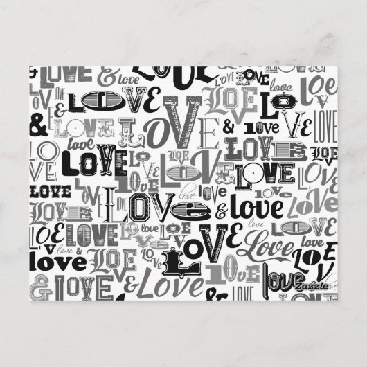 Carte Postale Amour 3 (Dos)