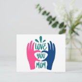 Carte Postale Amour à toi Maman (Debout devant)