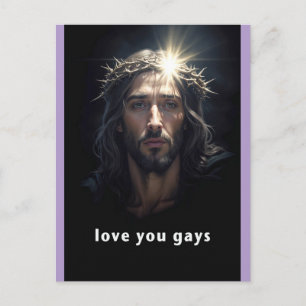 Carte Postale amour à vous gays